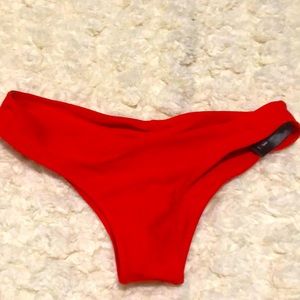 Red Blackbough bikini bottoms